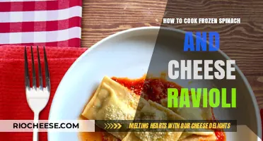 Delicious Frozen Spinach and Cheese Ravioli: A Simple Recipe