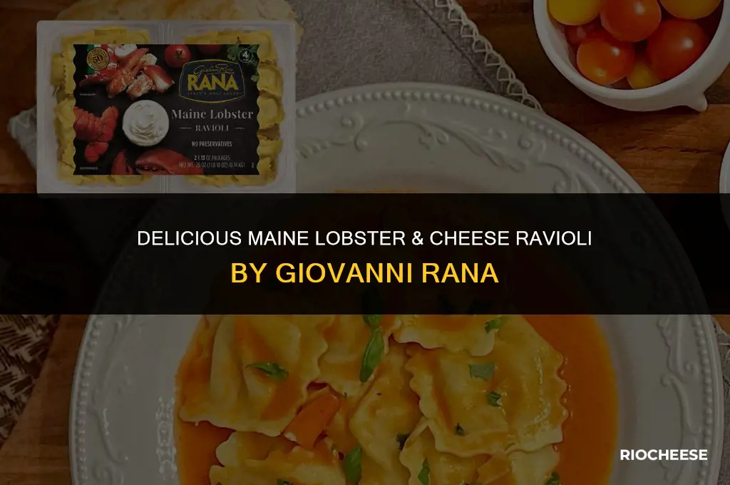 how to cook giovanni rana maine lobster & cheese