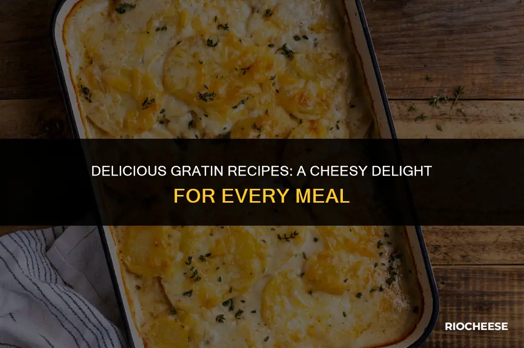 how to cook gratin with cheese