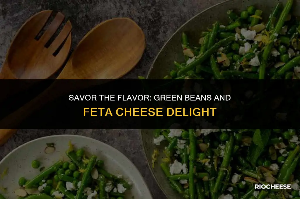 how to cook green beans with feta cheese