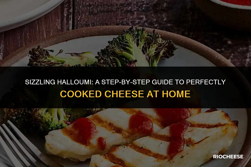 how to cook halloumi cheese at home