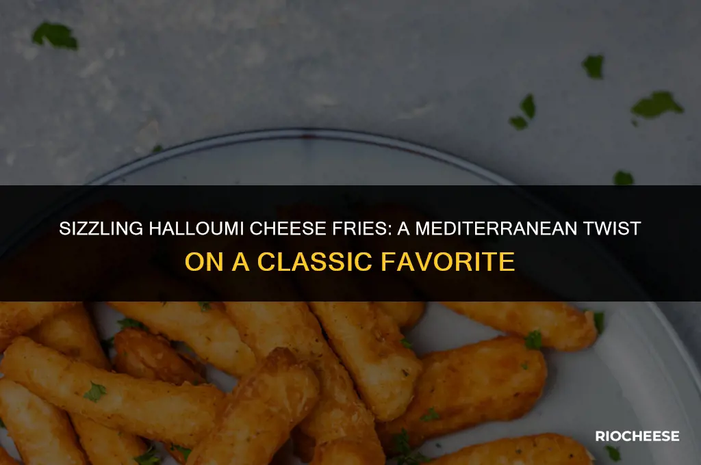 how to cook halloumi cheese fries