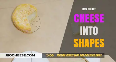 Creative Cheese Cutting: Transforming Dairy into Delightful Shapes
