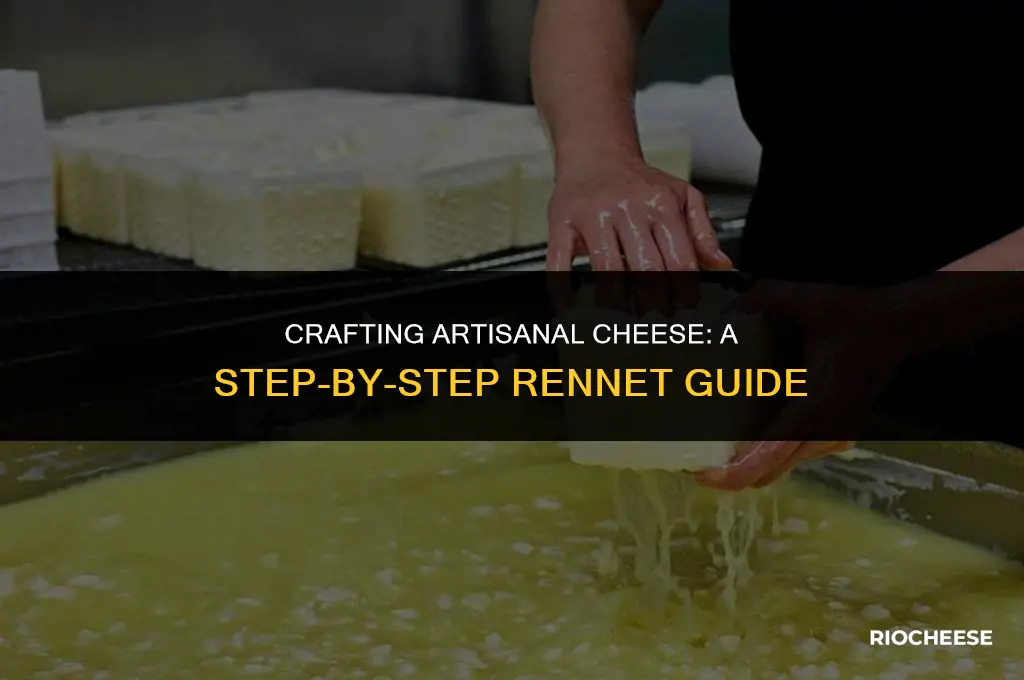 how to make cheese using rennet