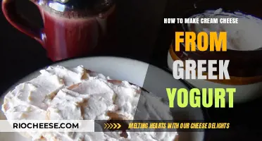 Homemade Cream Cheese: A Simple Guide Using Greek Yogurt