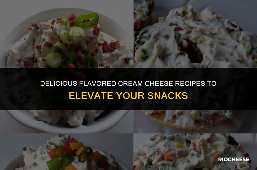 how to make flavoured cream cheese