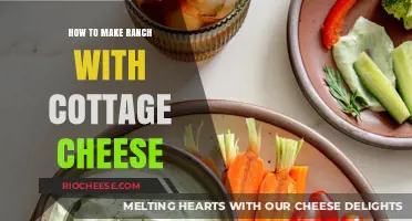 Delicious Homemade Ranch Dressing: A Cottage Cheese Twist