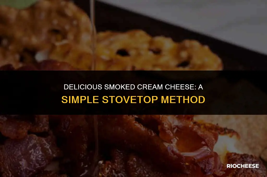how to make smoked cream cheese without a smoker