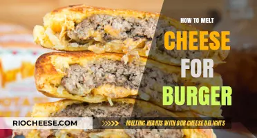 The Art of Melting Cheese to Perfection for Your Burger