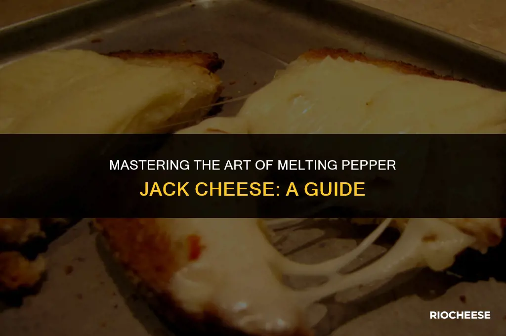 how to melt pepper jack cheese