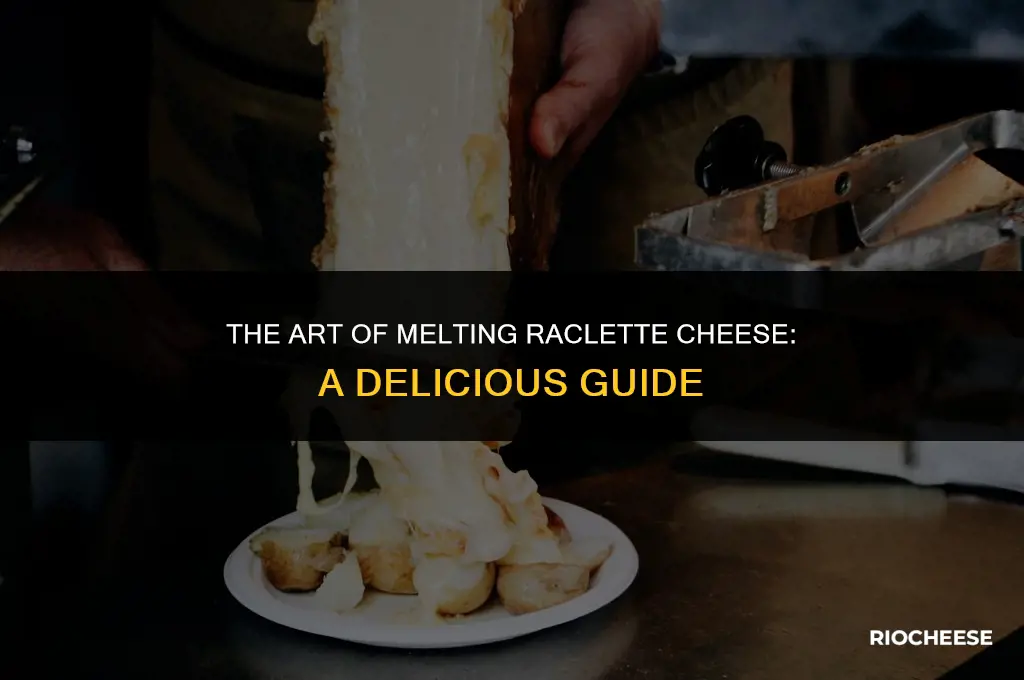 how to melt raclette cheese