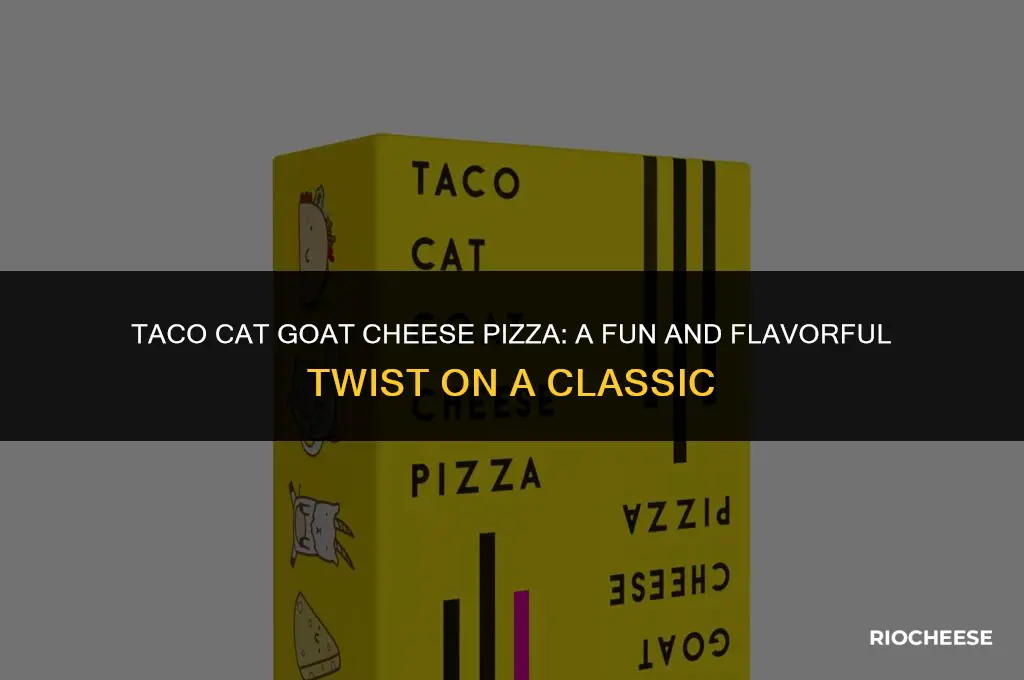 how to play taco cat goat cheese pizza