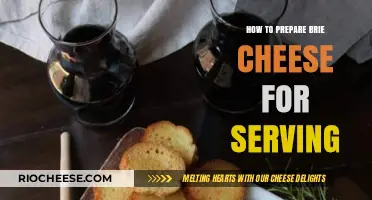 From Wheel to Plate: The Art of Serving Brie Cheese