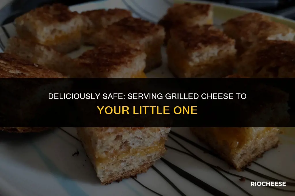 how to serve grilled cheese to baby