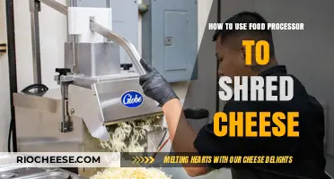 Effortless Cheese Shredding: A Food Processor Guide