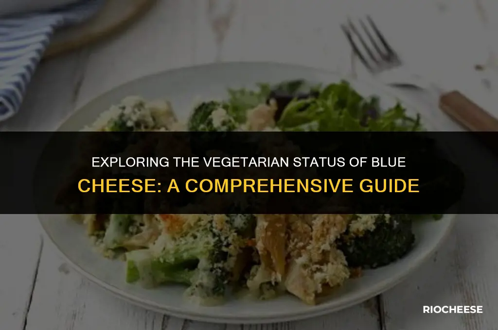 is blue cheese vegetarian