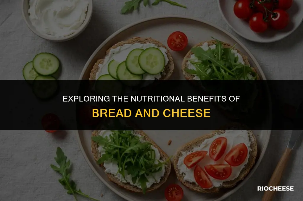 is bread and cheese healthy