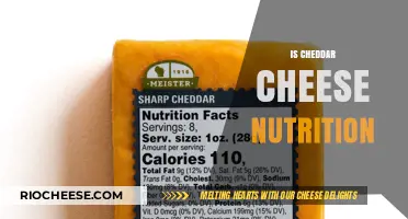 Unlocking the Nutritional Secrets of Cheddar Cheese: A Comprehensive Guide