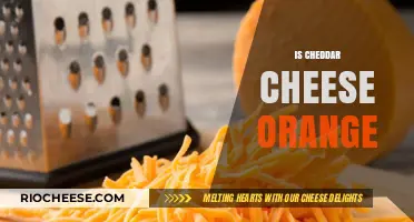 The Surprising Truth About Cheddar Cheese's Orange Hue