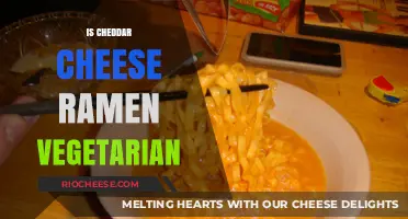 Exploring Flavor: Is Cheddar Cheese Ramen Vegetarian?