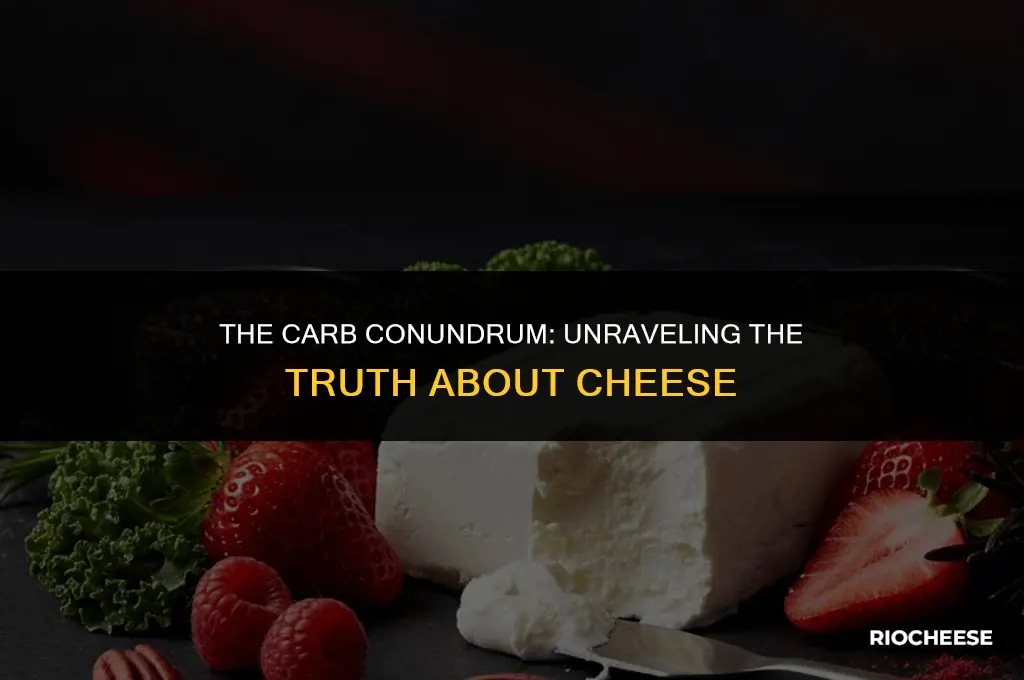 is cheese a carb