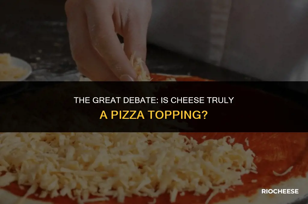 is cheese a pizza topping