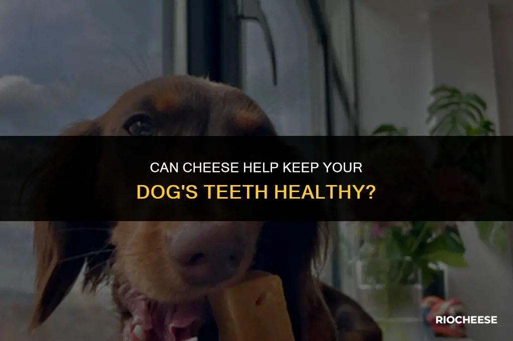 is cheese good for dogs teeth