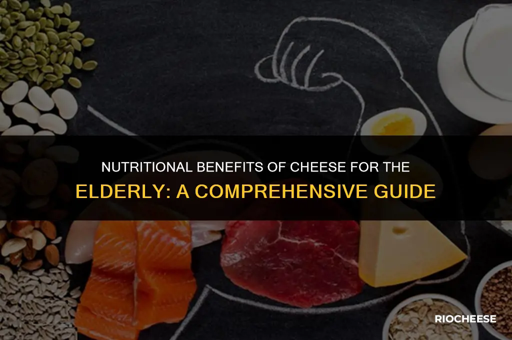 is cheese good for elderly