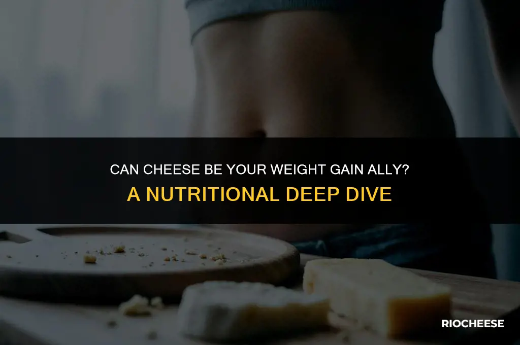 is cheese good for gaining weight