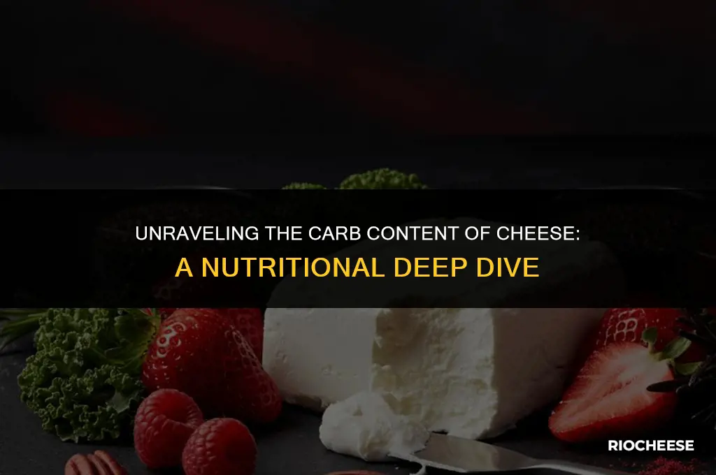 is cheese high carb