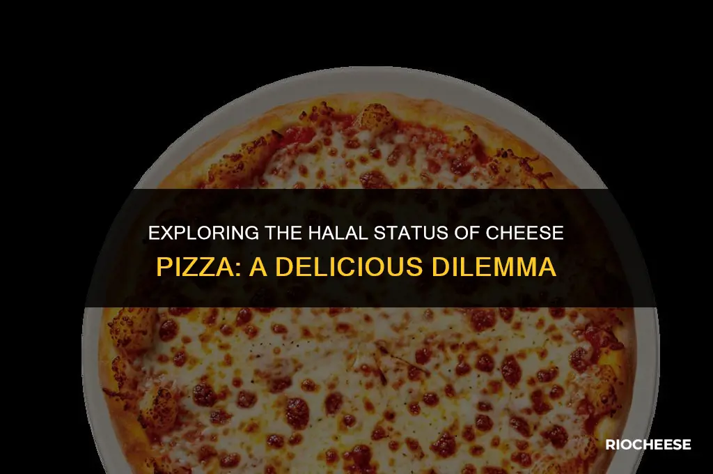is cheese pizza halal