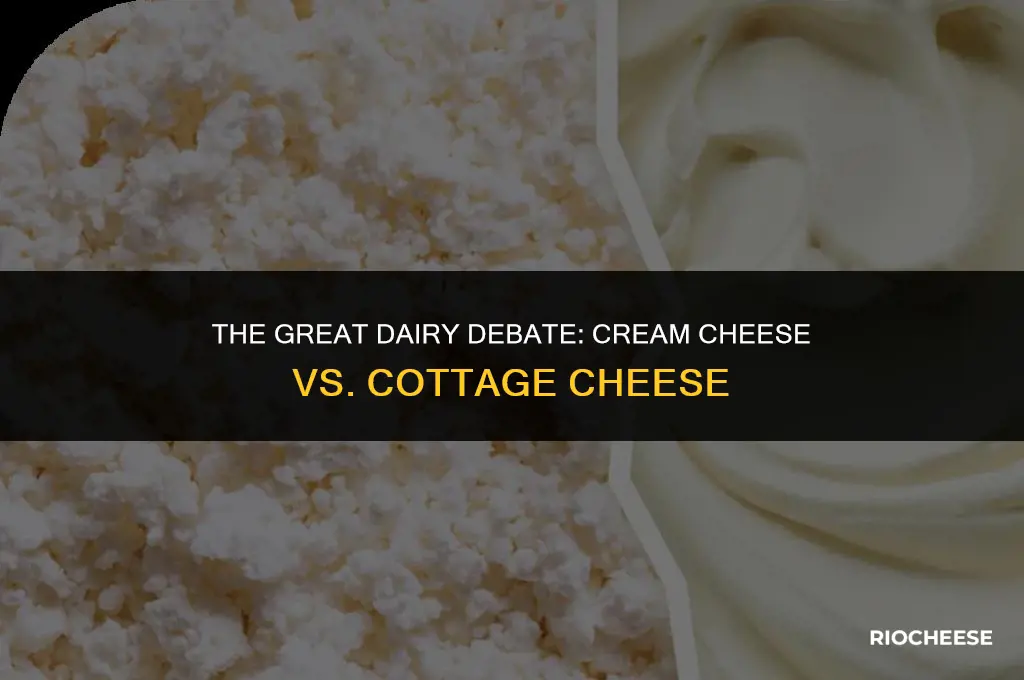is cream cheese cottage cheese