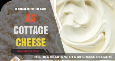 Cream Cheese vs. Cottage Cheese: Understanding the Key Differences