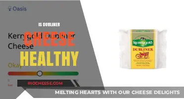 Exploring the Nutritional Benefits of Dubliner Cheese: A Healthy Choice?