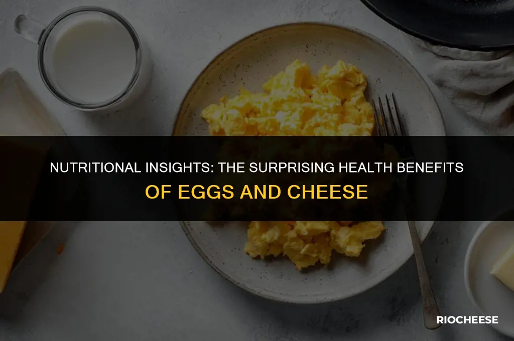 is egg and cheese healthy