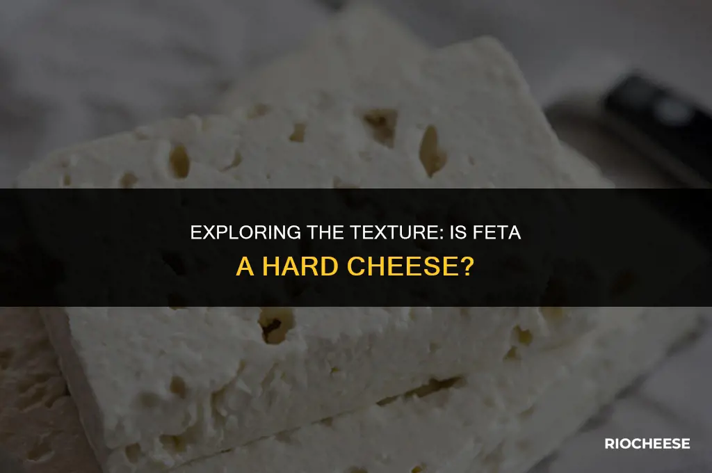is feta a hard cheese