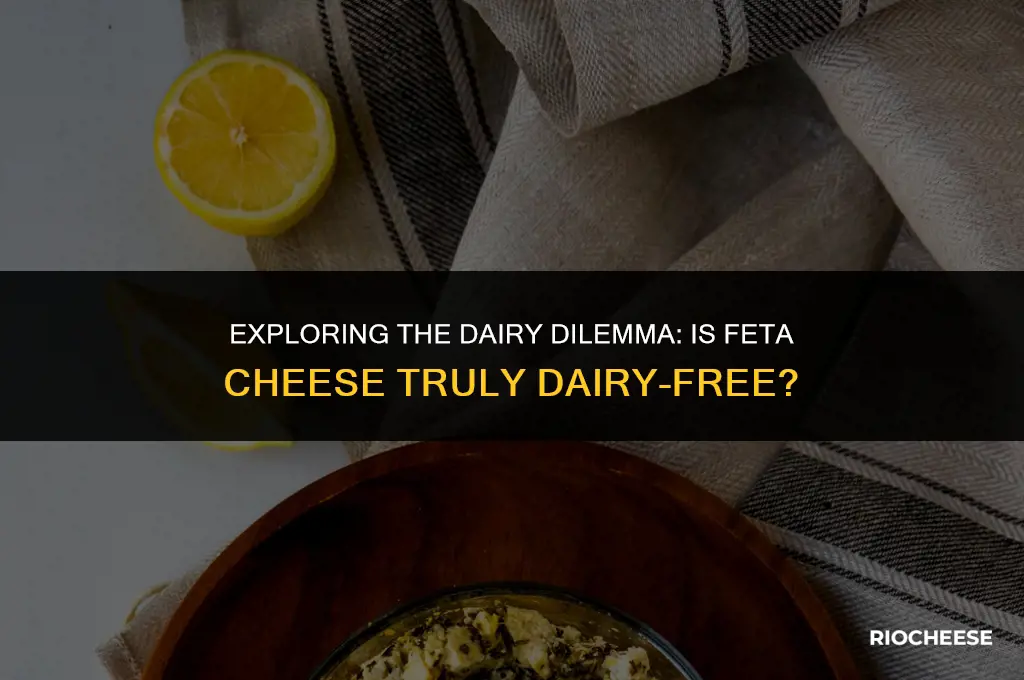 is feta cheese dairy