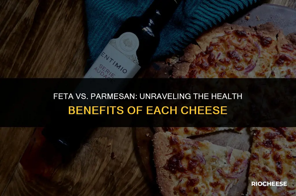 is feta cheese healthier than parmesan
