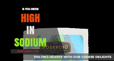 Exploring the Sodium Content in Feta Cheese: A Nutritional Insight