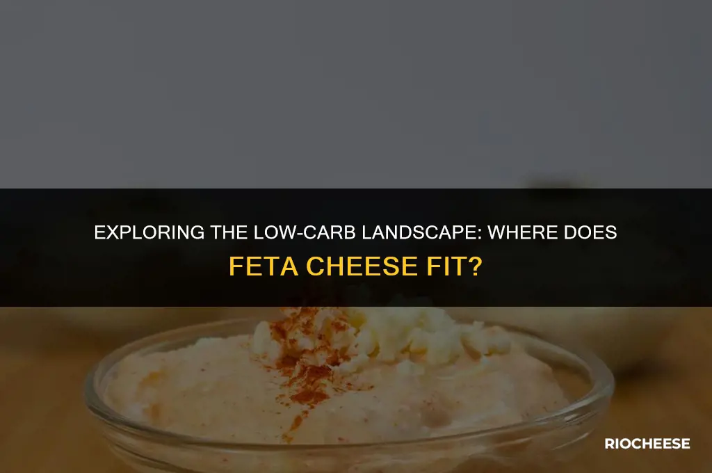 is feta cheese low carb
