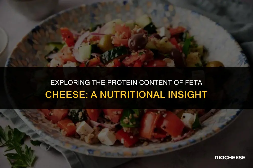 is feta cheese protein
