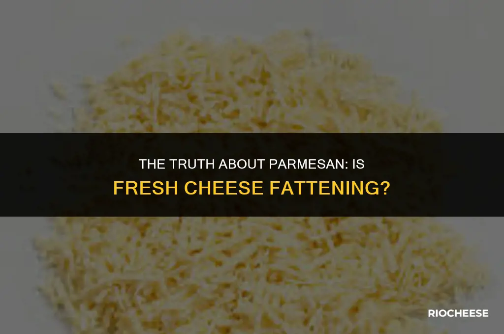 is fresh parmesan cheese fattening
