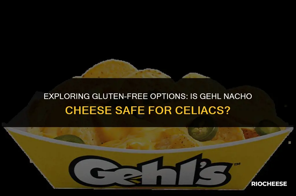 is gehl nacho cheese gluten free