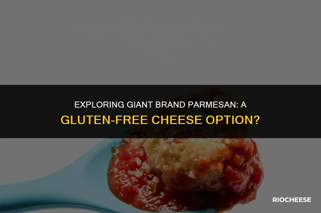 is giant brand parmesan cheese gluten free