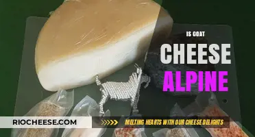 Exploring the Origins: Is Goat Cheese Truly Alpine?