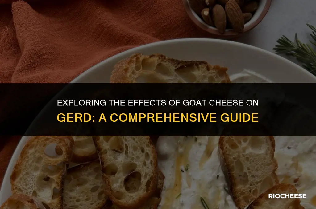 is goat cheese bad for gerd