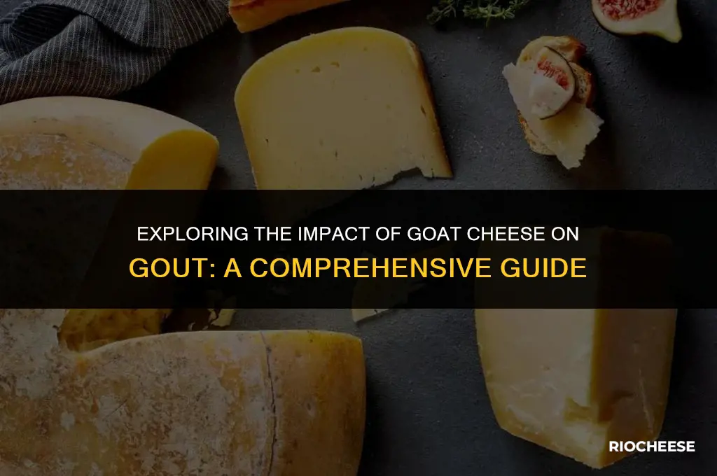 is goat cheese bad for gout