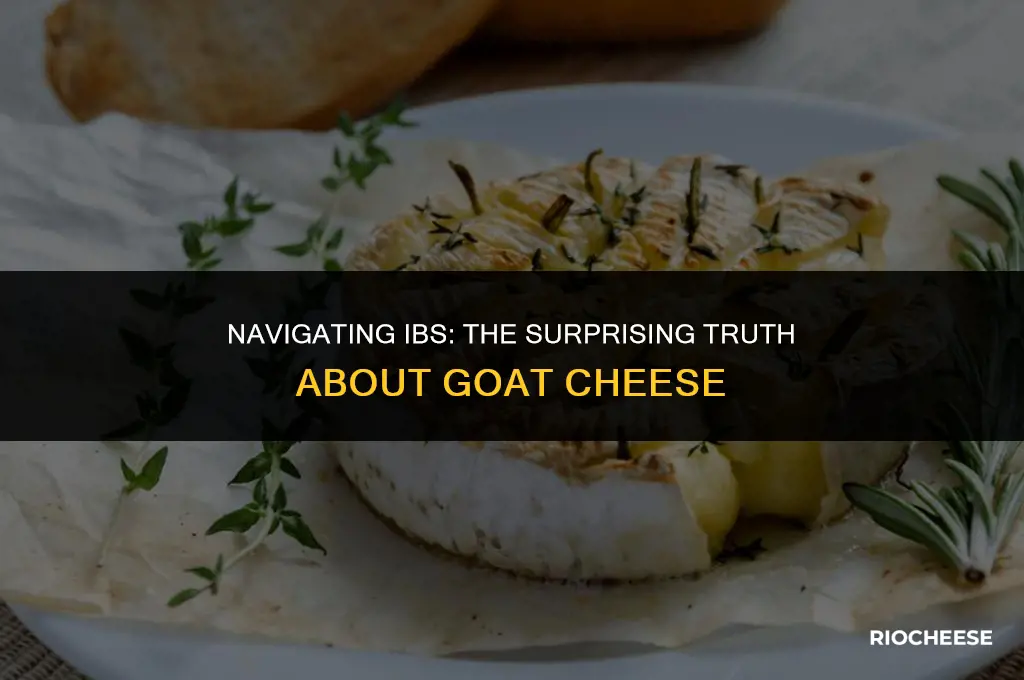 is goat cheese bad for ibs