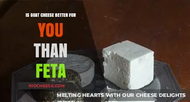 Nutritional Showdown: Goat Cheese vs. Feta - Which is Healthier?
