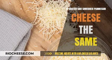 The Great Parmesan Debate: Grated vs. Shredded - What's the Difference?